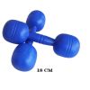 2 Pairs Kids Toy Dumbbell with Sand / Plastic Dumbbell for Morning Exercises - Default