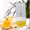 Portable Juicer Household Fruit Small Charging Mini Electric High Temperature Resistant Cup Body Juicer - Pink