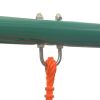 Swing Set with 4 Seats Orange - Orange