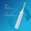 M1-MOCEMTRY Sonic Electric Toothbrush 5 Modes + 2 Heads ipx7 Waterproof USB Charging - default