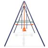 Swing Set with 4 Seats Orange - Orange