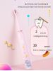 Sonic Children's Electric Toothbrush Kids 3 To 15 Years Old Oral Care Cartoon Animal Pattern Elephant USB Charging Tooth Brush - White