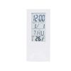 1pc Electronic Clock Simple Portable Display Temperature Desktop Computer Office Hour Clock (Battery Not Included) - Black (without Battery