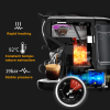 70ml Capsule Coffee Machine Automatic Espresso Machine 19Bar Extraction French Drip Mocha Italian Epresso, touch sensing 1450W - PSH1A-BK