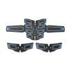 ABS Muscle Stimulator; Ab Machine; Portable Abdominal Toning Belt; Home Office Fitness Workout Equipment For Abdomen - Black