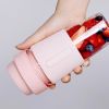 Mini Juicer Portable Household USB Charging Juicing Cup Multifunctional Small Electric Juice Gift - Blue - Charging Portable