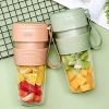 USB Juicer Squeezer With Handle Lemon Squeezer For Orange Squeezer; Portable Design; Easy Clean New Package - Pink