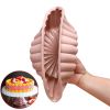 Silicone Round Pan Charlotte Cakes Baking Pan Sponge Flan Mold Strawberry Shortcake Baking Pan Kitchen Silicone Moulds - gray