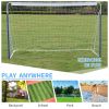 Home portable soccer gate Courtyard soccer match with nets storage for easy self-assembly - as Pic