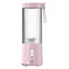 15.2OZ Portable Fruit Blender with 6 Blades Rechargeable Juice Cup for Shakes Smoothies Juice Personal Mini Fruit Mixer for Outdoor Gym Office - Hotpi