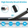 4Pcs Gap Cleaning Brush Multi-Purpose Crevice Gap Cleaning Brush All Around Household Cleaning Tool - Black