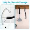 4Pcs Gap Cleaning Brush Multi-Purpose Crevice Gap Cleaning Brush All Around Household Cleaning Tool - Black