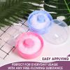 Baby Powder Container with Puff 2Pcs Body Powder Puff with Handle Travel Kit Makeup Puffs for Powder - Vikrom