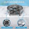 1pc Kitchen Sink Glass Rinser; Faucet Glass Rinser For Kitchen Sinks; Bottle Washer; Kitchen Sink Accessories; Stainless Steel 304; Brush Nickel - Sil