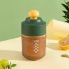 Portable Hand Manual Orange Juice Lemon Small Squeeze Fruit Tool  - Green