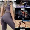 Hip Thrust Belt For Dumbbells Kettlebells; Booty Belt For Hip Thrust; Glute Bridge; Butt Workout; Lunges; Squat; Dips With 6mm Neoprene Padding - Blac