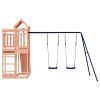 Outdoor Playset Solid Wood Douglas - Brown