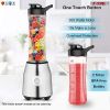 5 Core Portable Blender Powerful Personal Mini Kitchen Appliances w 20 Oz Travel Bottle Licuadora Portatil for Frozen Fruit Smoothie Milkshake Ice - 5