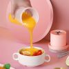 Summer Essentials Portable Juicer Cup Cooking Cup USB Wireless Electric Juicer Cup 300ML6 Knife Head - Pink