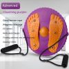 Twister Board Waist Twister: Reduce Puffiness & Massage Feet with Plum Blossom Shaped Outdoor/Indoor Fitness Equipment! - (Maca Green) Plum Blossom Tw