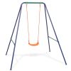 2-in-1 Single Swing and Toddler Swing Orange - Orange