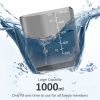 Water Flosser & Ultrasonic Toothbrush Combo - Extra Capacity Electric Water Toothbrush ,7 Jet Tips & 4 Brush Heads, 1000ML Detachable Water Tank, IPX6