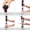 Automatic USB Charged Red Wine Bottle Opener - Black
