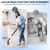 Electric Spin Scrubber, Cordless Cleaning Brush With 4 Replaceable Brush Heads And Adjustable Extension Handle Power Shower Scrubber For Bathroom, Kit
