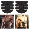 Portable Ab Toning Belt Rechargeable Muscle Stimulator - Belly Sticker + Charge Controller