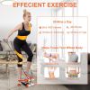 Step Machines, With Adjustable Resistance Bands Home Exercise Fitness Mountaineering Multi-Function Stair Stepper,Professional Cardio Training Stair S