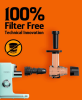 Slow cold juicer press extrusion grinding ancient method extraction pure juice rate 97%, smooth taste SUS304 food grade without BPA easy to clean 2 sp