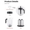 1500W Smoothie Maker High Power Blender with 10 Speeds - As show