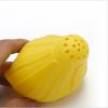 Lemon Lime Squeezer Silicone Manual Citrus Fruits Press Juicer BPA Free No Mess Juice Exit Out Clean and Orderly Way Dishwasher Safe Kitchen Tool - ye