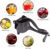 Manual Citrus Juicer; Hand Press Lemon Squeezer; Heavy Duty Juice Metal Aluminum Alloy Squeezer - default