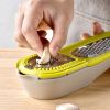 Multifunctional Lemon Squeezer Juicer and Grater - Green