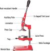 Citrus Pomegranate Juicer Labor-saving Manual Fruit Juicer Press Fruit Squeezer with Stable Non-slip Base, Red - KM3457