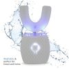 Whitening Toothbrush Ultrasonic U-Shaped Electric Toothbrush for Adults - Black