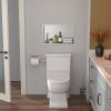 Brushed Stainless Steel Wall Shower  Niche , Double Recessed Shower Shelf for Bathroom - 20"x12" - Stytle1