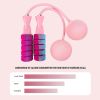 Rope With 2 In 1 Training Adjustable Ropeless Skipping Rope Fitness Weighted, Adjustable Weighted Cordless Jumping Rope For Kids Men Women, Cardio, Cr