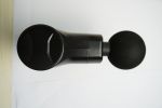 Massage Gun for Home Gym Fascial Gun Muscle Massager with 4 Massage Heads and Carry Bag Black - as Pic
