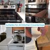 1pc Silicone Stove Gap Cover; Kitchen Counter Gap Filler; Heat Resistant Oven Gap Filler; Between Kitchen Appliances Washing Machine And Stovetop - Cl