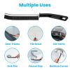4Pcs Gap Cleaning Brush Multi-Purpose Crevice Gap Cleaning Brush All Around Household Cleaning Tool - Black