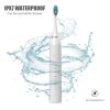 M1-MOCEMTRY Sonic Electric Toothbrush 5 Modes + 2 Heads ipx7 Waterproof USB Charging - default