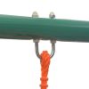 Swing Set with 5 Seats Orange - Orange