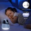 DBPOWER Video Baby Monitor, 3.5" LCD Baby Monitor with Camera and Audio Night Vision - White