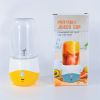 Portable Juicer Household Fruit Small Charging Mini Electric High Temperature Resistant Cup Body Juicer - Blue