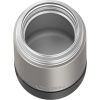 Thermos Stainless Steel Food Jar with folding Spoon, Matte Steel, 18 Ounce - Thermos
