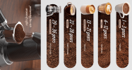 Portable coffee grinder 165W Electric coffee bean grinder 50g compact grinder dump 36 gear adjustable powder injector and antistatic coating - PSG5