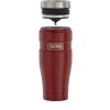 Thermos Stainless King Vacuum Insulated Stainless Steel Tumbler, 16oz, Matte Rustic Red - Thermos