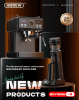 Portable coffee grinder 165W Electric coffee bean grinder 50g compact grinder dump 36 gear adjustable powder injector and antistatic coating - PSG5